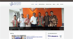 Desktop Screenshot of inkindo-dki.org